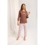 ЖЕНСКИЙ ПИЖАМА 702 БОЛЬШОЙ РАЗМЕР J/25