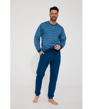 Мужская пижама DR 117/211, свободный крой, размер 17