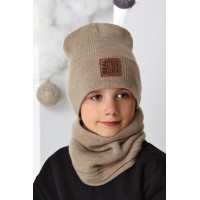 ШАПКА + ТУБА + ШАРФ 46-544