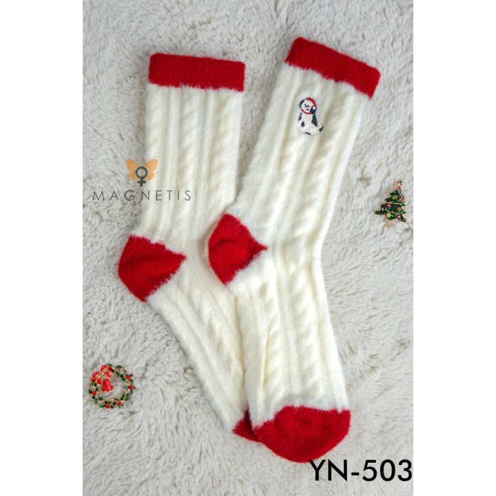 Носок с аппликацией YN-5034-DOG