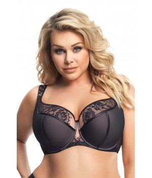 ALICANTE K647 ЧЕРНЫЙ ПОЛУПРОКЛАДОЧНЫЙ БЮСТГАЛЬТЕР