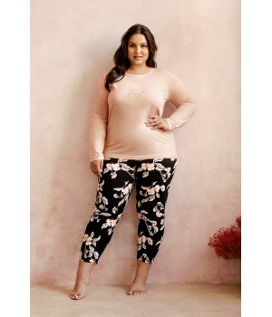 Жіноча піжама Katie 3255 розміру 2XL-3XL