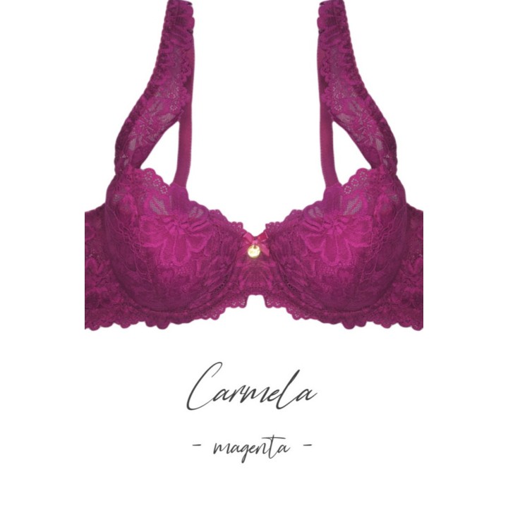 BIUSTONOSZ CARMELA BIG M-053/22 MAGENTA JZ 2023