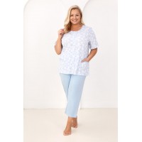 Женская пижама 738, большой размер, W/26