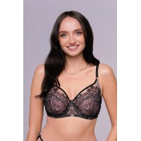 Бюстгальтер макси AV 2207 черного цвета