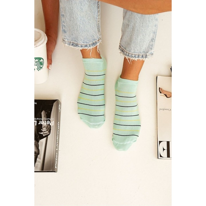 Женские тонкие носки до щиколотки с ремешком 1146.071