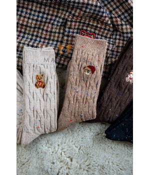 SKARPETKA APLIKACJA YN-5042