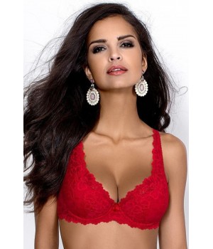 BIUSTONOSZ CARMELA M-053/22 CZERWONY