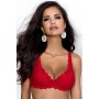 BIUSTONOSZ CARMELA M-053/22 CZERWONY
