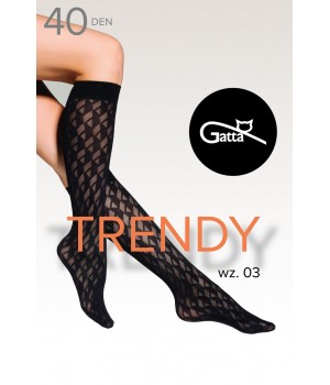 TRENDYLINE KNEE SOCKS 40 - Podkolanówki 03