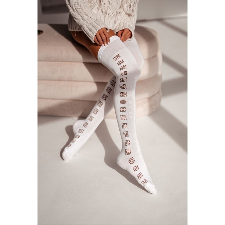 Бавовняні шкарпетки до коліна Fashion GG 0293.008