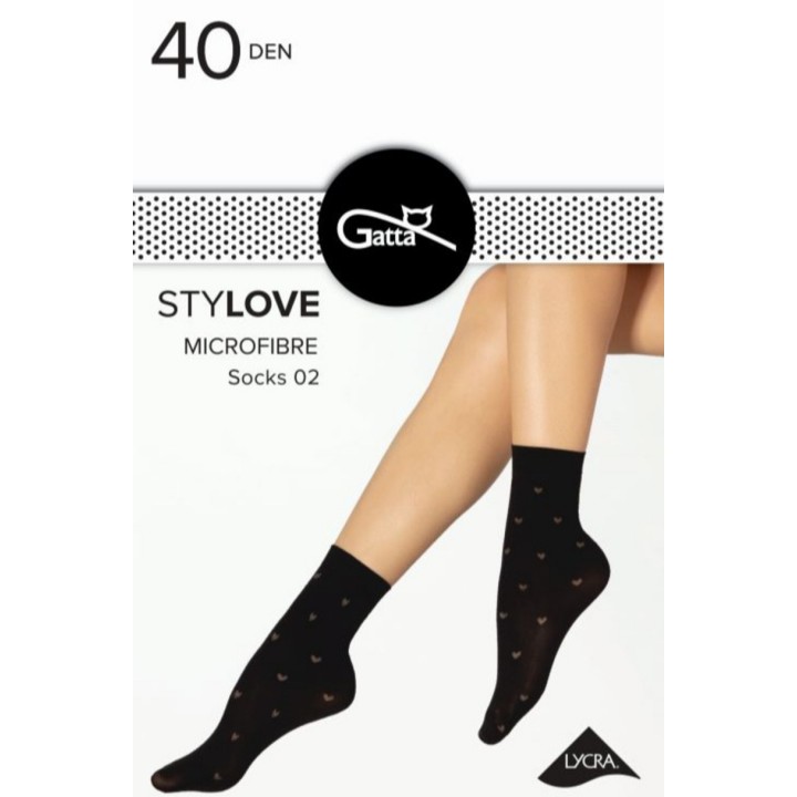 STYLOVE 02 - ШКАРПЕТКИ З МІКРОФІБРИ 40 DEN