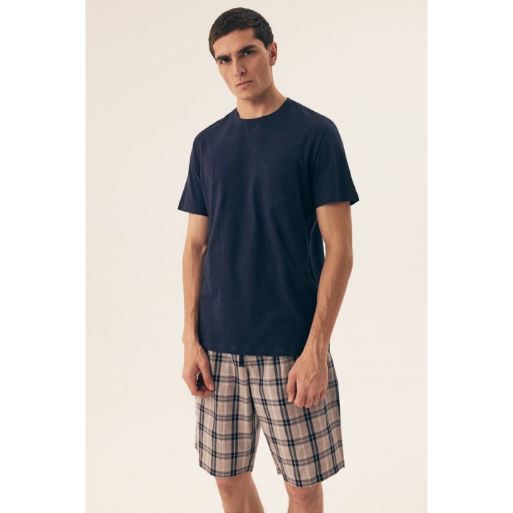 PIŻAMA MĘSKA DEXTER 42617 SS25