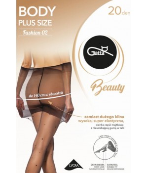 BODY PLUS SIZE FASHION- 02 RAJSTOPY WZORZYSTE