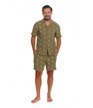 Мужская пижама PMB.7417, большой размер