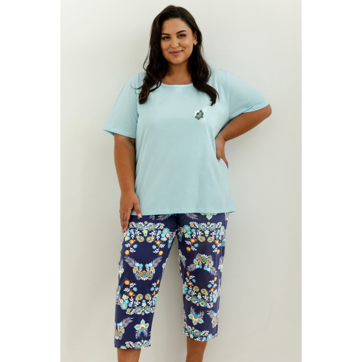 3366 ЖІНОЧА ПІЖАМА KRISTEN 2XL-3XL