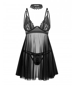 Комплект obsessive Donarella babydoll M/L