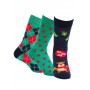 Чоловічі новорічні шкарпетки Wola wz 993 men 39-41
