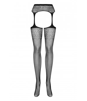 Панчохи з поясом Obsessive S207 S/M/L