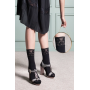Жіночі шкарпетки з кружевною резинкою gabriella nina 100 den one size