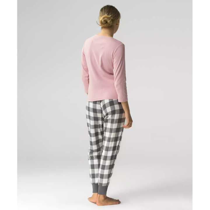 Піжама жіноча фланелева Atlantic NLP-485 XL