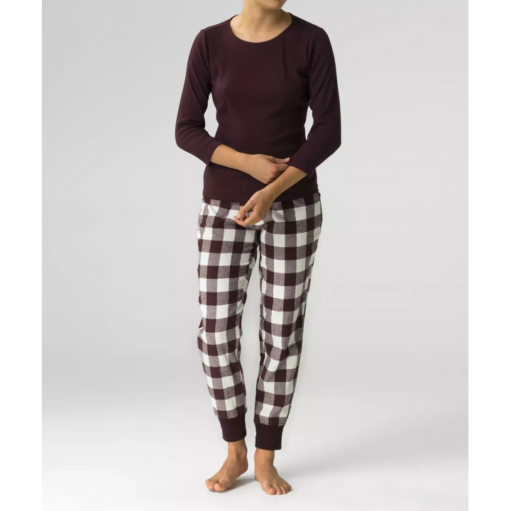 Піжама жіноча фланелева Atlantic NLP-485