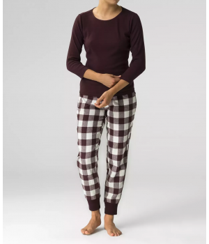 Піжама жіноча фланелева Atlantic NLP-485 XXL