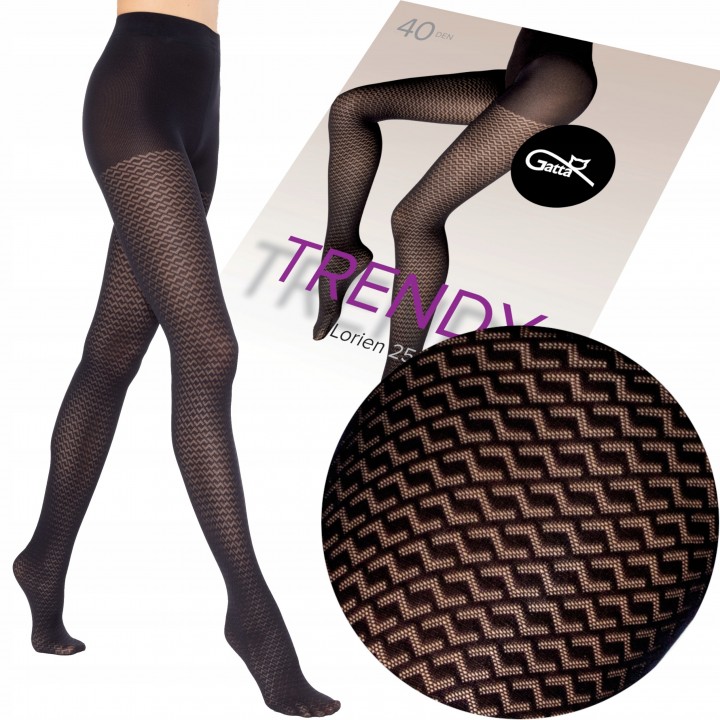 Колготки з візерунком Gatta LORIEN WZ 25