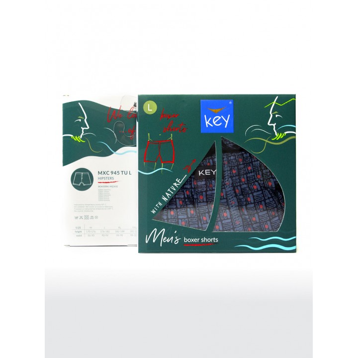 Чоловічі сімейні труси Key mxc 945 a25 XL