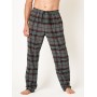 Піжама чоловіча Чоловічі домашні фланелеві штани Key MHT 400 L