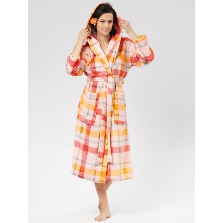 Жіночий халат флісовий Key lgl-421 b24 S/M