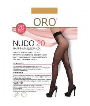В'язані ботильйони ORO NUDO 20 DEN натуральні 2