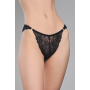 Бразильські жіночі труси ORO SLP-503 nero S/M