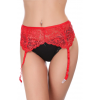 Пояс для панчох Жіночий пояс панчіх ORO CNT-402 rosso L/XL