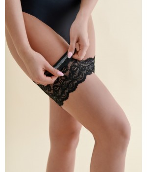 Бандалетки пов'язки від натирання мереживні Gabriella 509 Summer beige 7/8