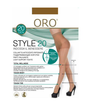 В'язані ботильйони ORO STYLE 20 DEN semane 3