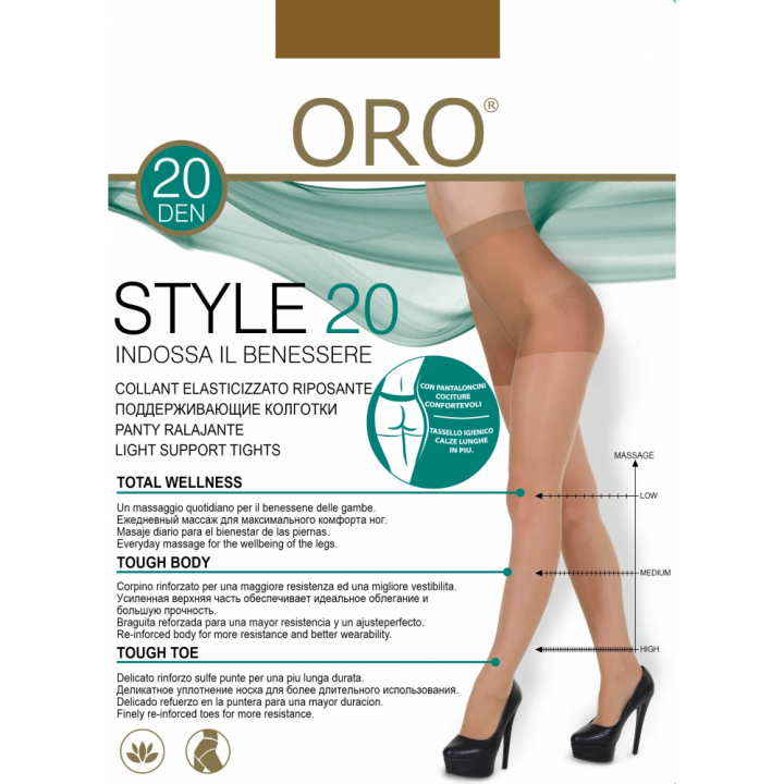 В'язані ботильйони ORO STYLE 20 DEN semane 3