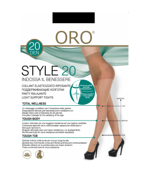 В'язані ботильйони ORO STYLE 20 DEN чорного кольору 5