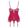 Комплект obsessive Rosalyne corset S/M