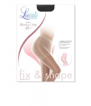 Корекционные женские колготки жен. LEV BODY LINE 20 L0153K, р.2, Nero