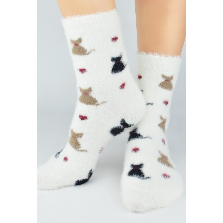 Жіночі гладкі шкарпетки Noviti SB107 36-41