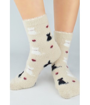 Жіночі гладкі шкарпетки Noviti SB107 36-41