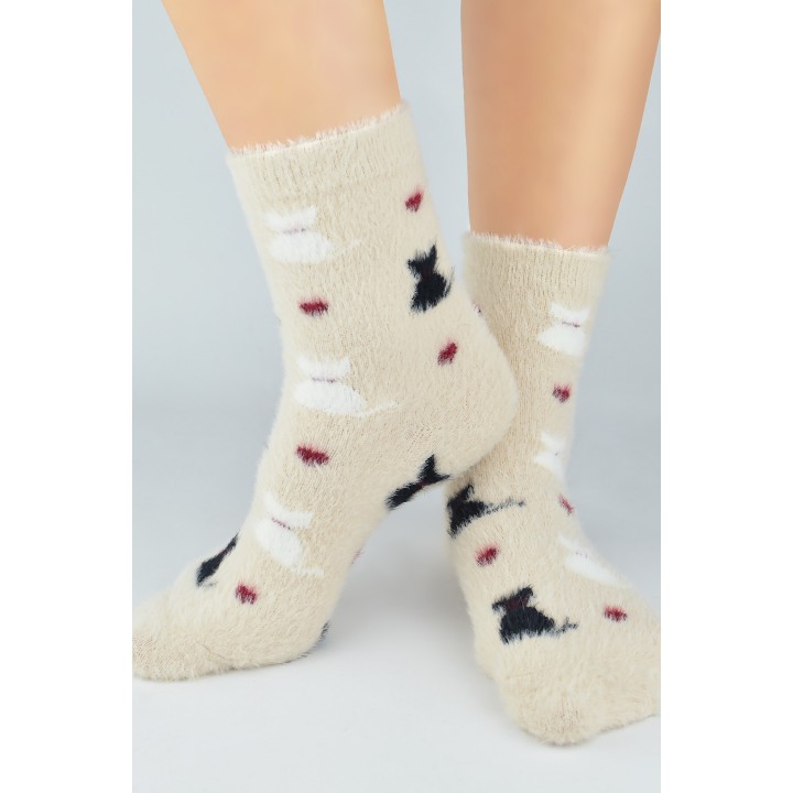 Жіночі гладкі шкарпетки Noviti SB107 36-41