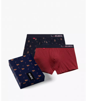 Труси шорти чоловічі боксери Atlantic 2gmh-025 jz24 XL