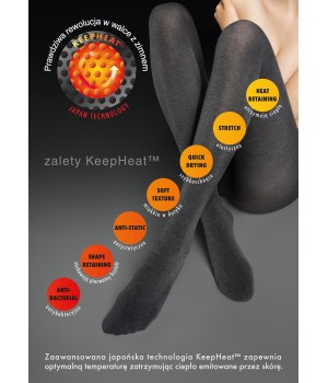 Жіночі термоколготки колготки Marilyn keep heat 3/4