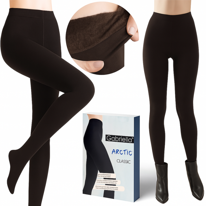 Жіночі утеплені колготки gabriella arctic 300 den 4