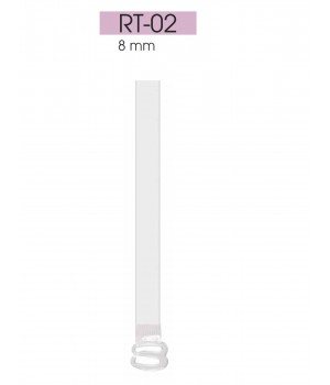 Бретели для бюстгальтера силіконові JULIMEX RT-02 SILIKON 8MM one size