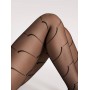 Жіночі колготки з узором Fiore black swan 3