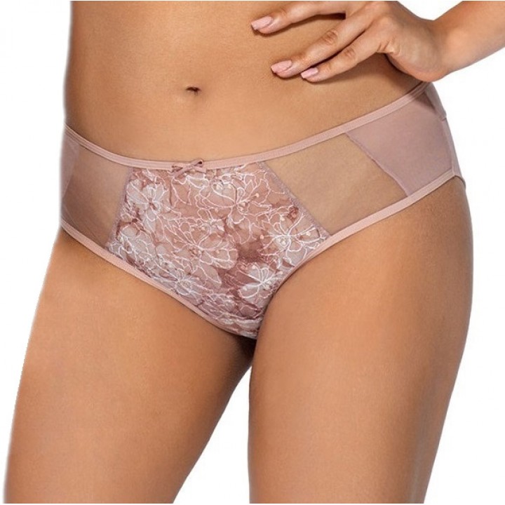 Сліпи труси жіночі Ava 1981 pudrowy róż XL
