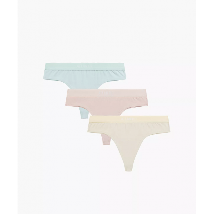 Стрінги жіночі трусики atlantic 3clp 013 wl25 S